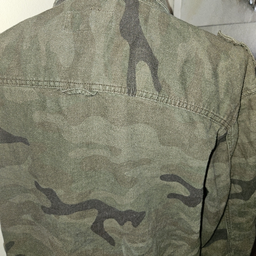 Time & Tru Womans Lightweight Jacket Size L (12-14) - Picture 7 of 11